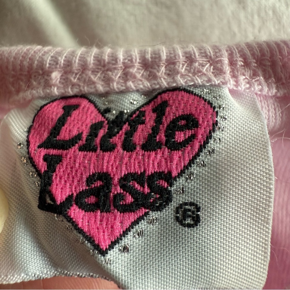 Little Lass Pink & Purple 3 Pc Kids Matching Jeans Set Cami Cardigan Size 24 Mo - Picture 13 of 16